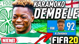 KARAMOKO DEMBELE IN FIFA 20 CAREER MODE FIFA 20 Growth Test [upl. by Ramyaj]