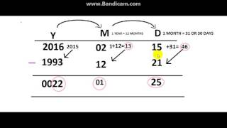 Calculate Your Exact Age without Using Gadgets [upl. by Novihc]