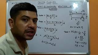 Most economical trapezoidal channel [upl. by Sillad69]