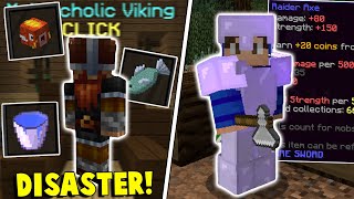 Hypixel Skyblock Hardcore 4  The Raider Axe Catastrophe [upl. by Belicia]