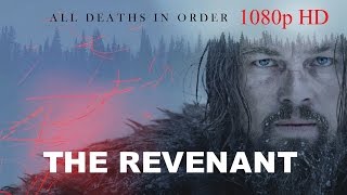 The Revenant  All deaths in order 1080p HD [upl. by Veljkov]