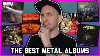 Highest rated metal albums of all time [upl. by Corell481]