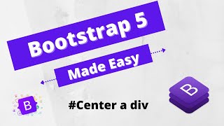 The easiest way to center Div using Bootstrap Flex HTML amp CSS [upl. by Maryrose]