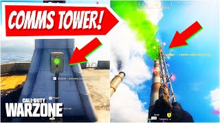 WARZONE First Look At quotCommunications Towerquot In Rebirth Reinforced Warzone Update [upl. by Deedahs]