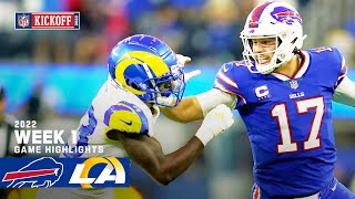 Buffalo Bills vs Los Angeles Rams  Week 1 2022 Game Highlights [upl. by Nelle]