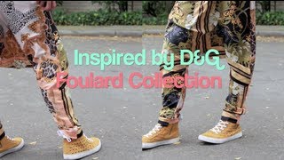 DIY DampG Inspired Foulard Drop Crotch Pants [upl. by Anairad]