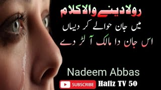 panjabi Kalam khubsurat Nadeem Abbas new Kalam 2024 Punjabi Hafiz TV 50 [upl. by Annauqal604]