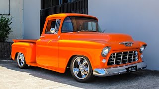 1955 Chevrolet 3100 Stepside Pickup Truck Restoration Project [upl. by Ladnik]