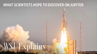 Juice The ESAs Mission to Jupiters Moons Explained  WSJ [upl. by Rodoeht12]