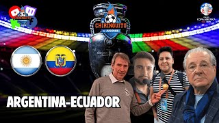 ⚽️ ARGENTINA  ECUADOR  Matías DAlessandro Lobo y Andrés Chavez  Chiringuito Live [upl. by Eimac48]