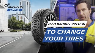 Knowing when to replace your tires  Michelin Garage [upl. by Lynnworth]