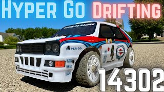 Hyper Go MJX 14302 Lancia Delta  Drifting [upl. by Emoryt586]