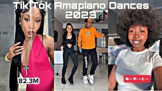 Best of amapiano dance challenges  2023🔥🥵😱 amapiano tiktokchallenge tiktokviral trending [upl. by Halac]