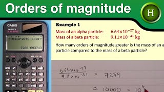 Orders of magnitude calculations Higher Physics [upl. by Nyllewell]