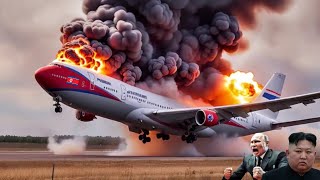 happened 30 seconds ago the plane carrying 500 NORTH KOREAN commanders was destroyed by Ukraine [upl. by Razaile]