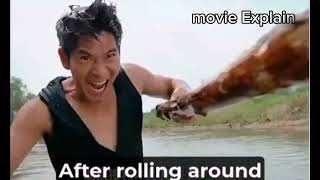 Young couple encounters crocodile attack and narrowly escapes trending movies [upl. by Hadeehsar]