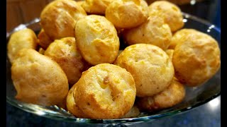 Cheddar Black Pepper Gougères [upl. by Castara]