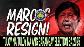 TULOY NA TULOY NA ANG BARANGAY ELECTION SA 2025 [upl. by Aenotna626]