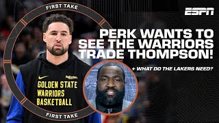 Windy wants DEFENSIVE HELP for the Lakers  The Warriors should TRADE Klay Thompson  First Take [upl. by Veejar512]