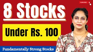 Fundamentally Strong Stocks Under 100 Rs  Good stocks to buy under INR 100  Diversify knowledge [upl. by Emawk685]