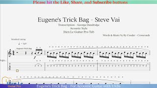 Eugenes Trick Bag  For Acoustic Guitar with TABs [upl. by Riffle154]