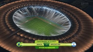 FIFA 14  FINAL COPA DO MUNDO 2014  BRASIL VS ARGENTINA  NEXT GEN  PS4 [upl. by Atteoj]