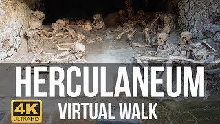 Herculaneum Italy Walking Tour in 4K [upl. by Salta]