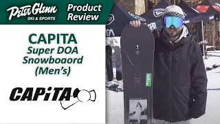 CAPiTA Super DOA Snowboard Mens  W2324 Product Review [upl. by Goodill941]