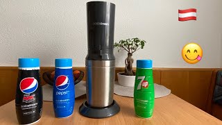 Sodastream crystal 20  házi Pepsi készítés [upl. by Adnilak]