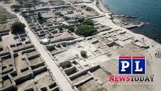 Drone footage of Ancient Greek Ruins in Sevastopol Crimea [upl. by Dranyam]