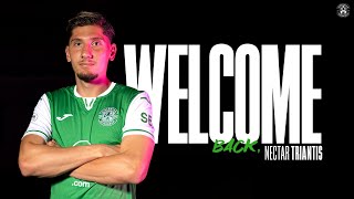 Nectarios Triantis Returns To Hibs  Hibernian FC [upl. by Ikik]