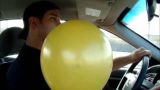 Helium Balloon In Car  Awesome Physics Experiment [upl. by Llednew]