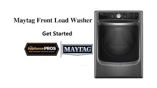 How to Use a Maytag® Front Load Washer [upl. by Drawets701]