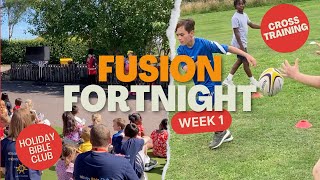 DCFC Fusion Fortnight Week 1  Holiday Bible Club amp Cross Training [upl. by Christianson]