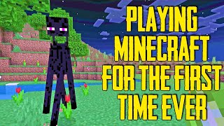 My First Time Playing Minecraft [upl. by Bucky]