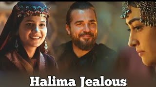 Halima Sultan Jealous 😂  Aslihan Vs Halima 😍  Ertugrul ghazi status 2021  Ertugrul ghazi video [upl. by Aicila187]