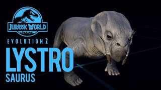 LYSTROSAURUS JWE2  Jurassic World Evolution 2 all dinosaurs [upl. by Yeleak]