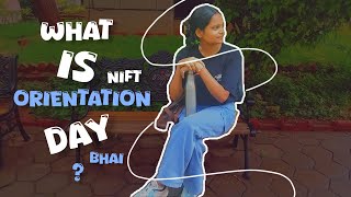 WHAT HAPPENED IN ORIENTATION DAY 🫣 AT NIFT missionnift nift niftentranceexam2025 education art [upl. by Ernesta]