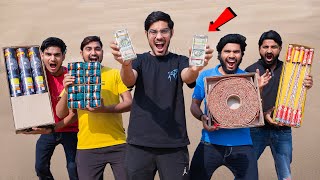 ₹100000 Diwali Patakha Challenge🔥 पटाखे फोड़े और जीतो लाखों रूपये Diwali Special [upl. by Erodoeht]