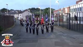 Portavogie RHD FB 2  Ballykeel Loyal Sons Of Ulster FB Parade 2024 [upl. by Lilith]