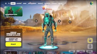 Playing the new floors lava in fortnite [upl. by Surtimed]