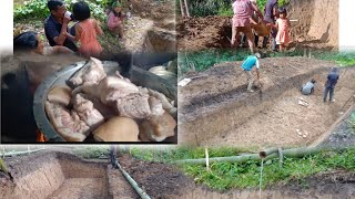 Ep 2 New Fishery 🐠 Pond Diggings Completed ToviSwuVlog [upl. by Eiro]