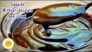 Ganache without chocolate and cream  easy ganache recipe  Magic out of hands [upl. by Ulrika]