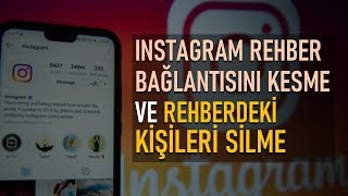 Instagram rehberdeki kişileri kapatma  Instagram rehber bağlantısı nasıl kesilir [upl. by Aniret]