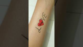 Mom tattoo❤ shortvideo tattoo youtubeshorts [upl. by Leber]