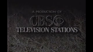 CBS Television StationsBlair EntertainmentAction Media Group Advertising Sales 1991 [upl. by Ilocin]