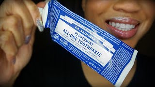 Dr Bronners Toothpaste Review  EuniyceMari [upl. by Amice]