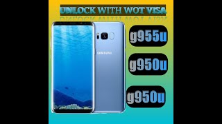 فك شفره s8 s8 g950u g955u مجانا unlock g955u g950u free [upl. by Aisad]