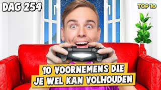 10 VOORNEMENS DIE JE WEL KAN VOLHOUDEN [upl. by Igal811]