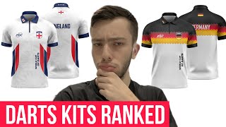 Darts World Cup 2024 Kits RANKED WORST to BEST [upl. by Gnues]